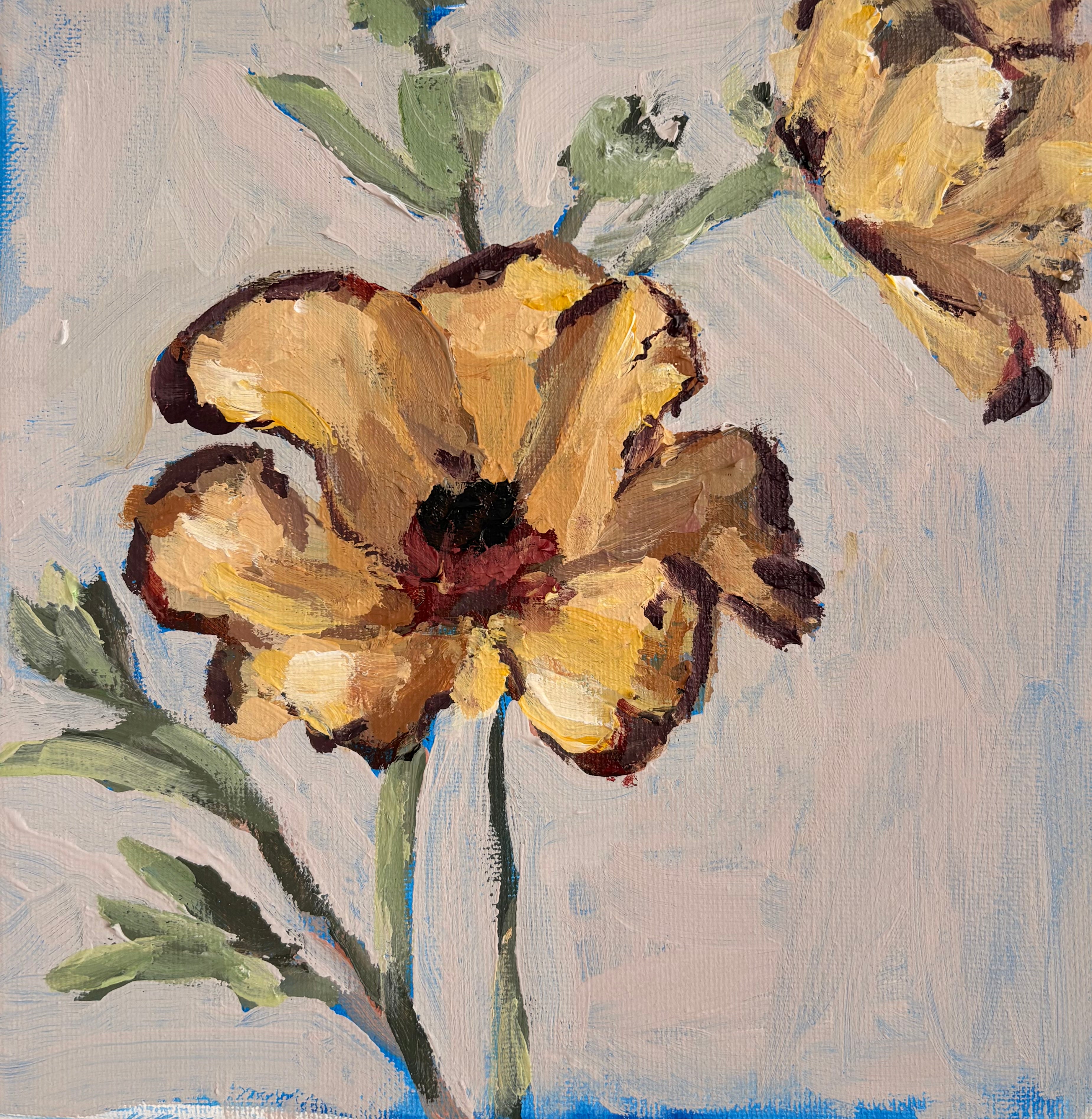 Dull flowers Print