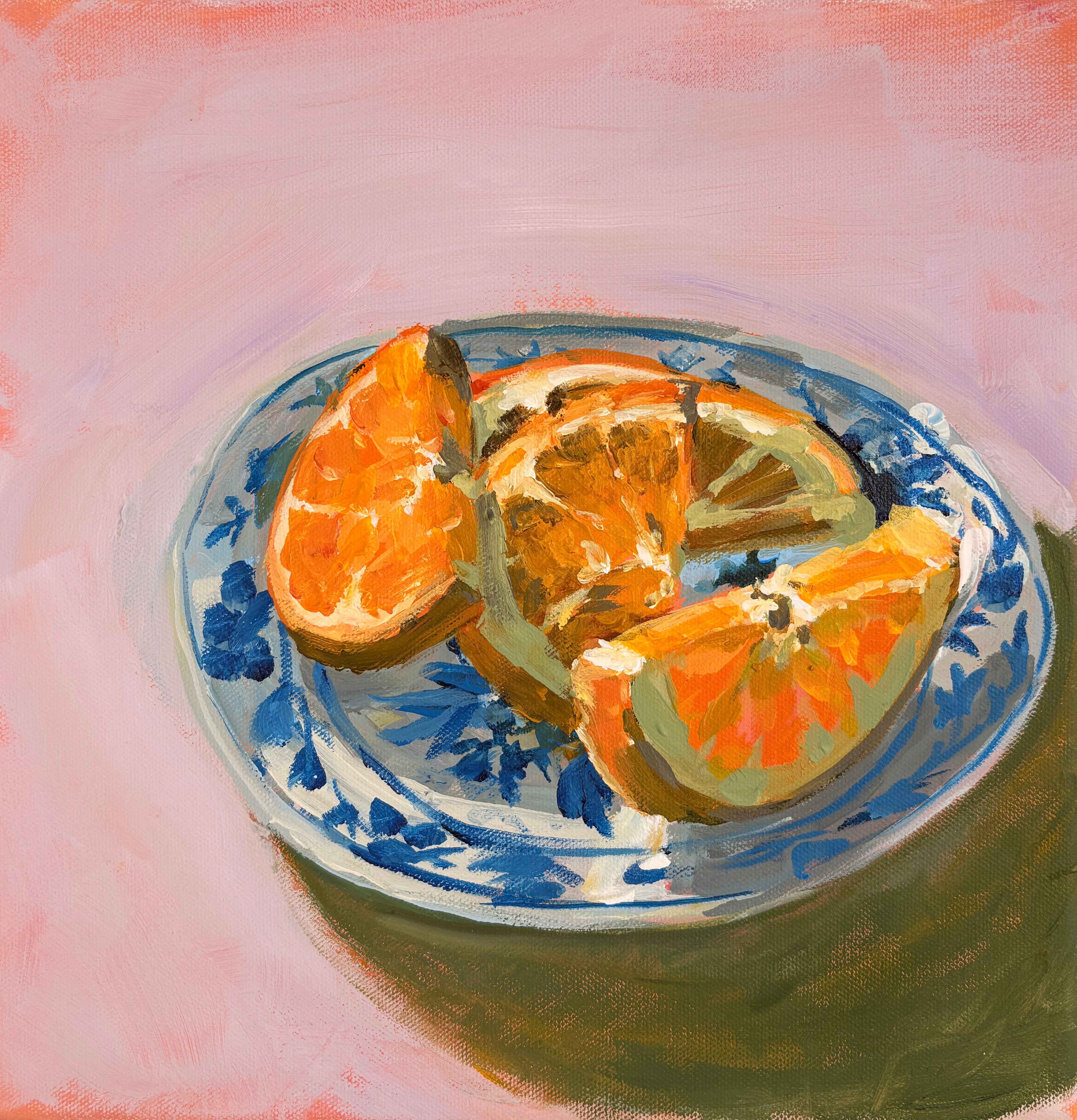Orange slices Print